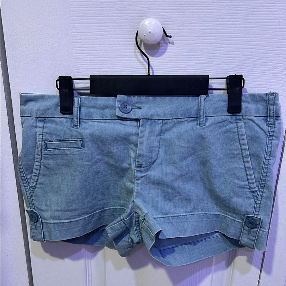 Women's Blue Denim Shorts